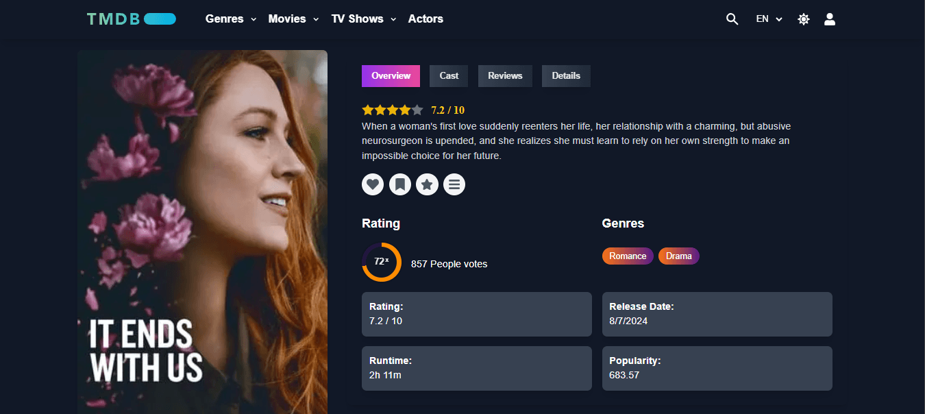 Movie Streaming Project